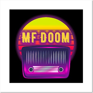 mf doom retro Posters and Art